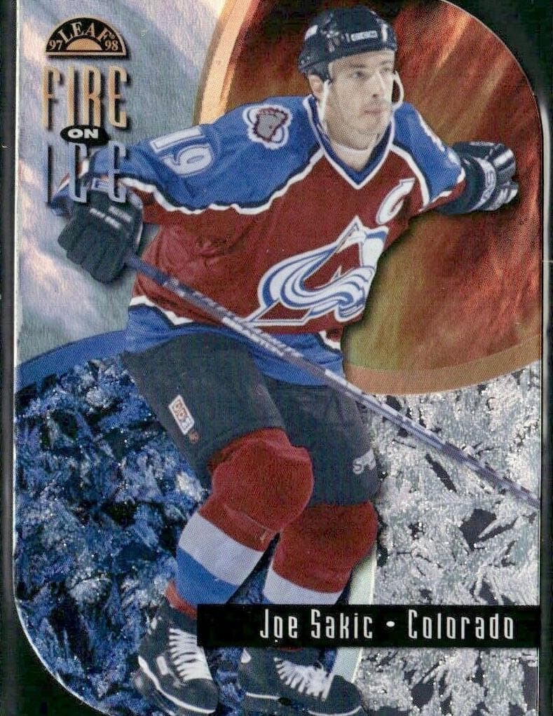 Joe Sakic 1997 leaf