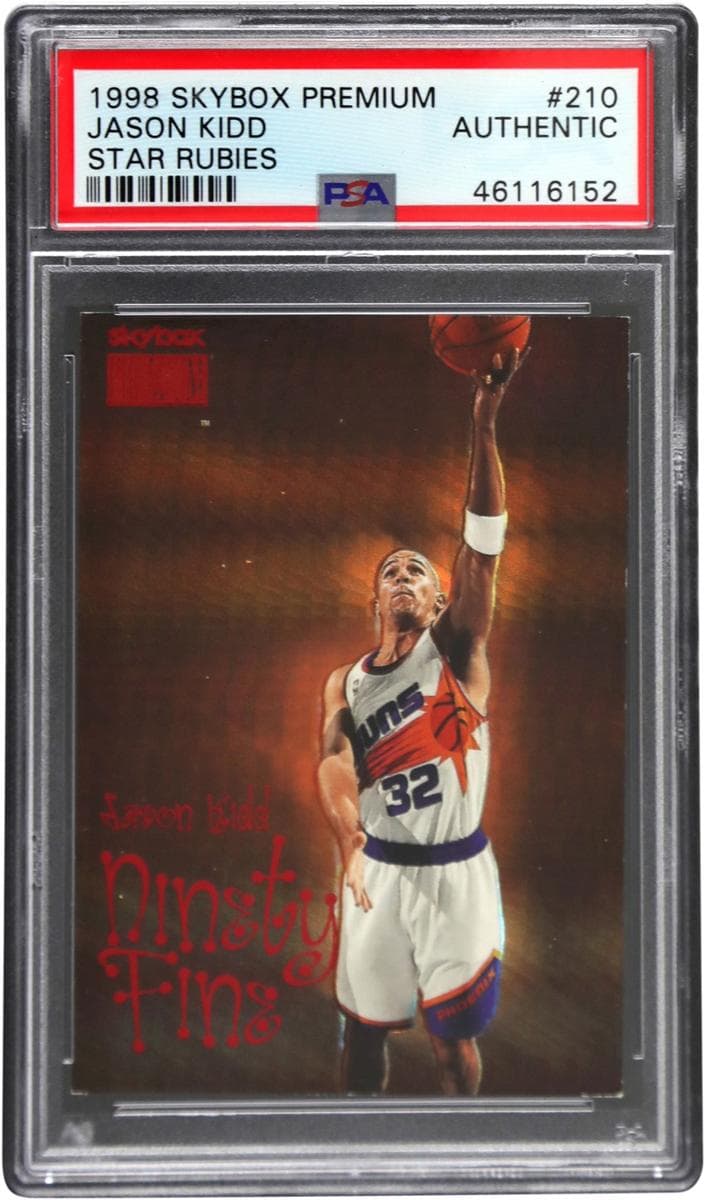 Jason Kidd 1998 fleer SkyBox Premium