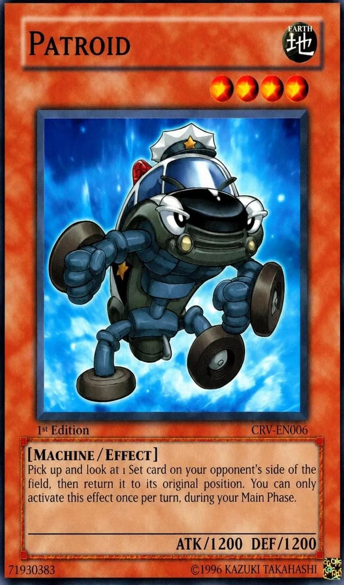 Patroid 2005 Yu-Gi-Oh! Cybernetic Revolution