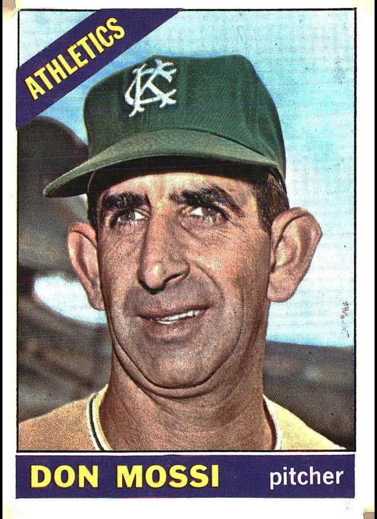 Don Mossi 1966 topps Topps