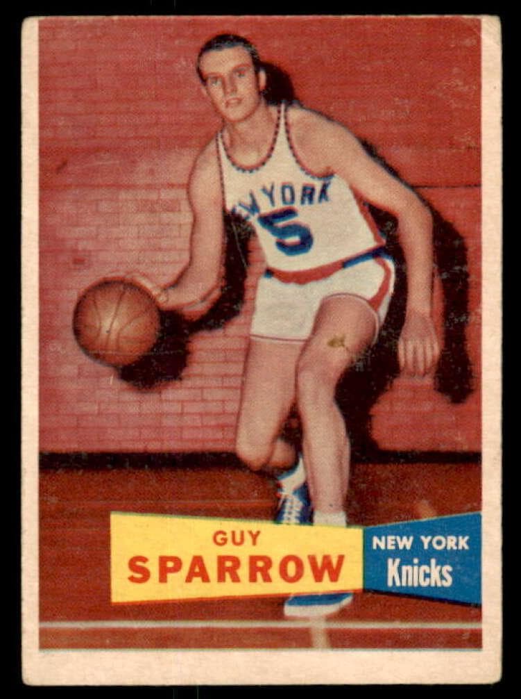 Guy Sparrow 1957 topps Topps