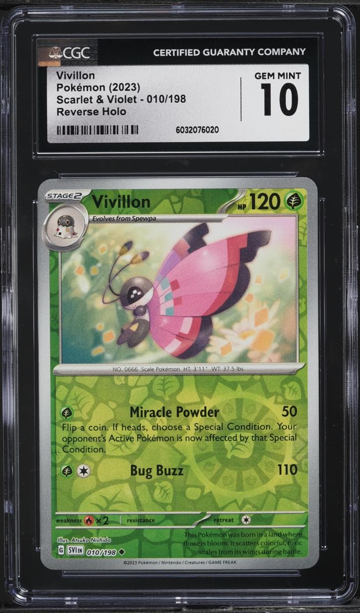 Vivillon trading card