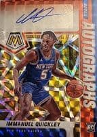 Immanuel Quickley 2020 panini