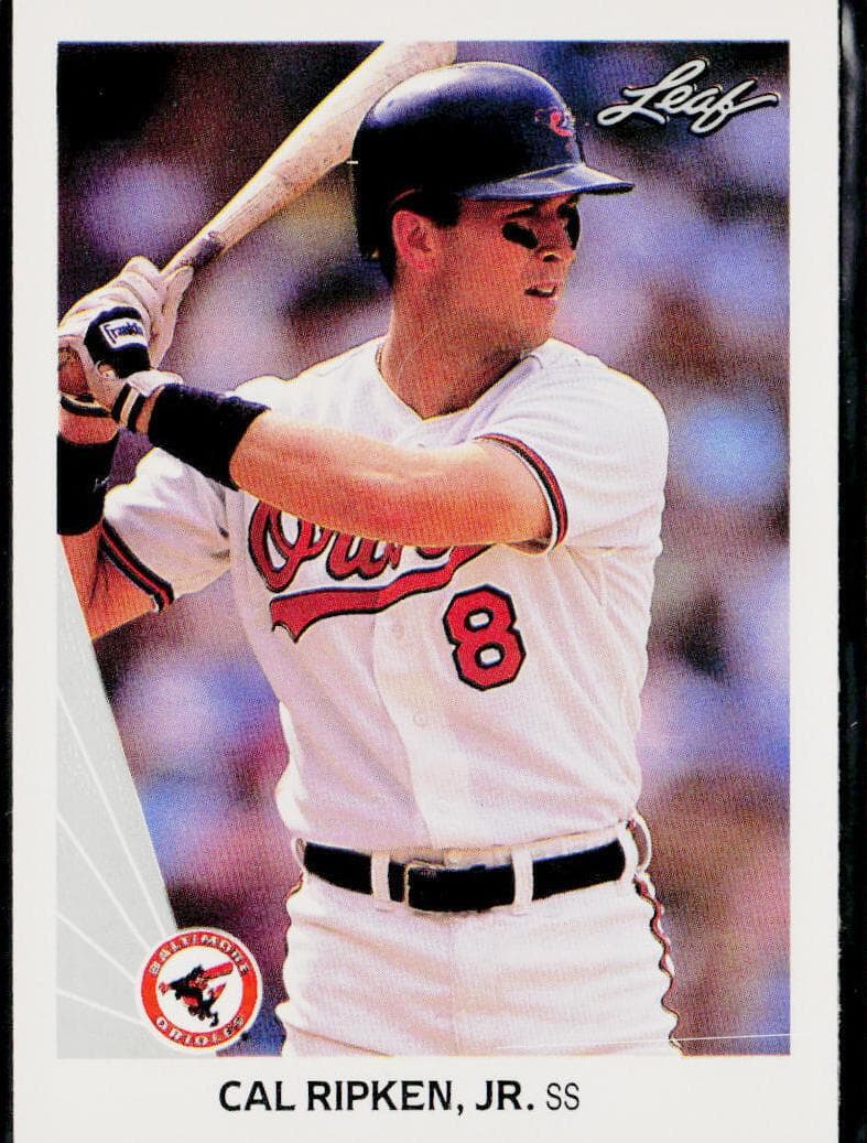 Cal Ripken, Jr. 1990 leaf