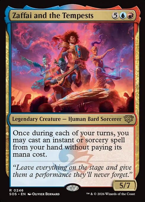 Zaffai and the Tempests 2026 Magic: The Gathering Secrets of Strixhaven
