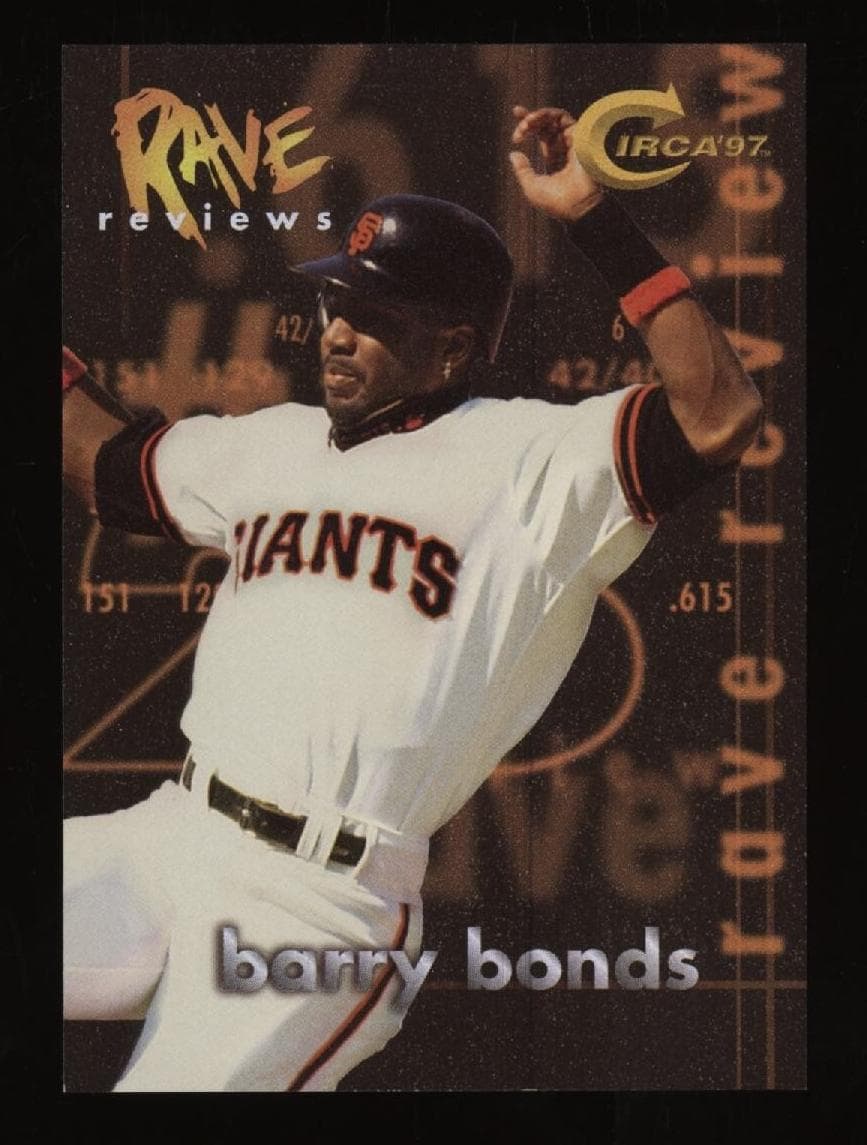 Barry Bonds 1997 unknown Circa