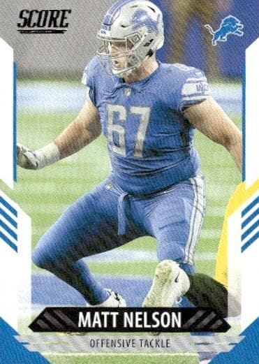 Matt Nelson 2021 panini Score
