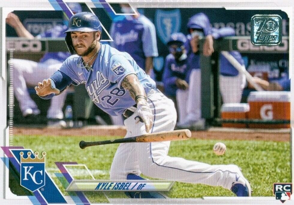 Kyle Isbel 2021 topps Topps Update