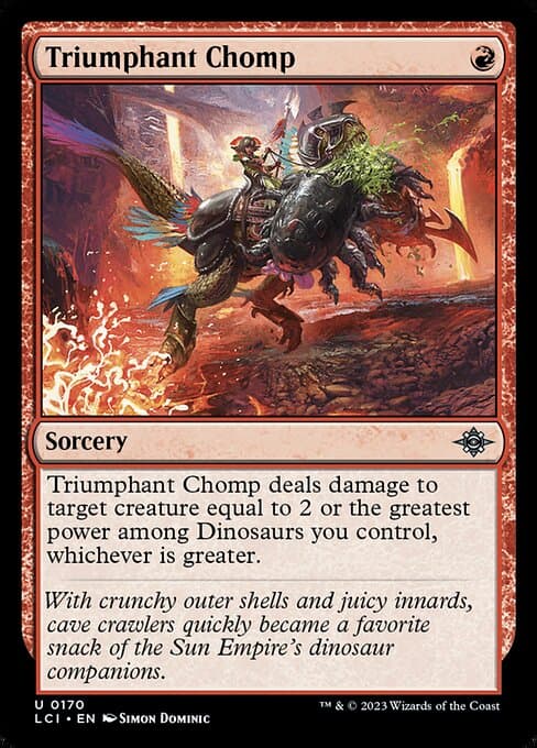 Triumphant Chomp #170