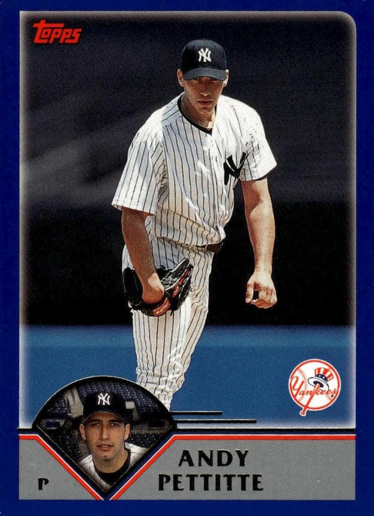 Andy Pettitte 2003 topps Topps