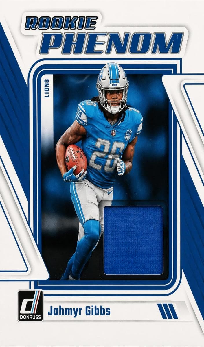 Jahmyr Gibbs 2023 panini Panini Donruss
