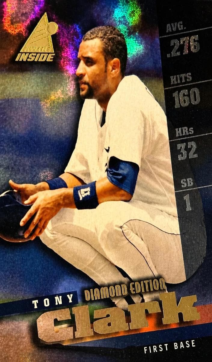 Tony Clark 1998 unknown Pinnacle Inside