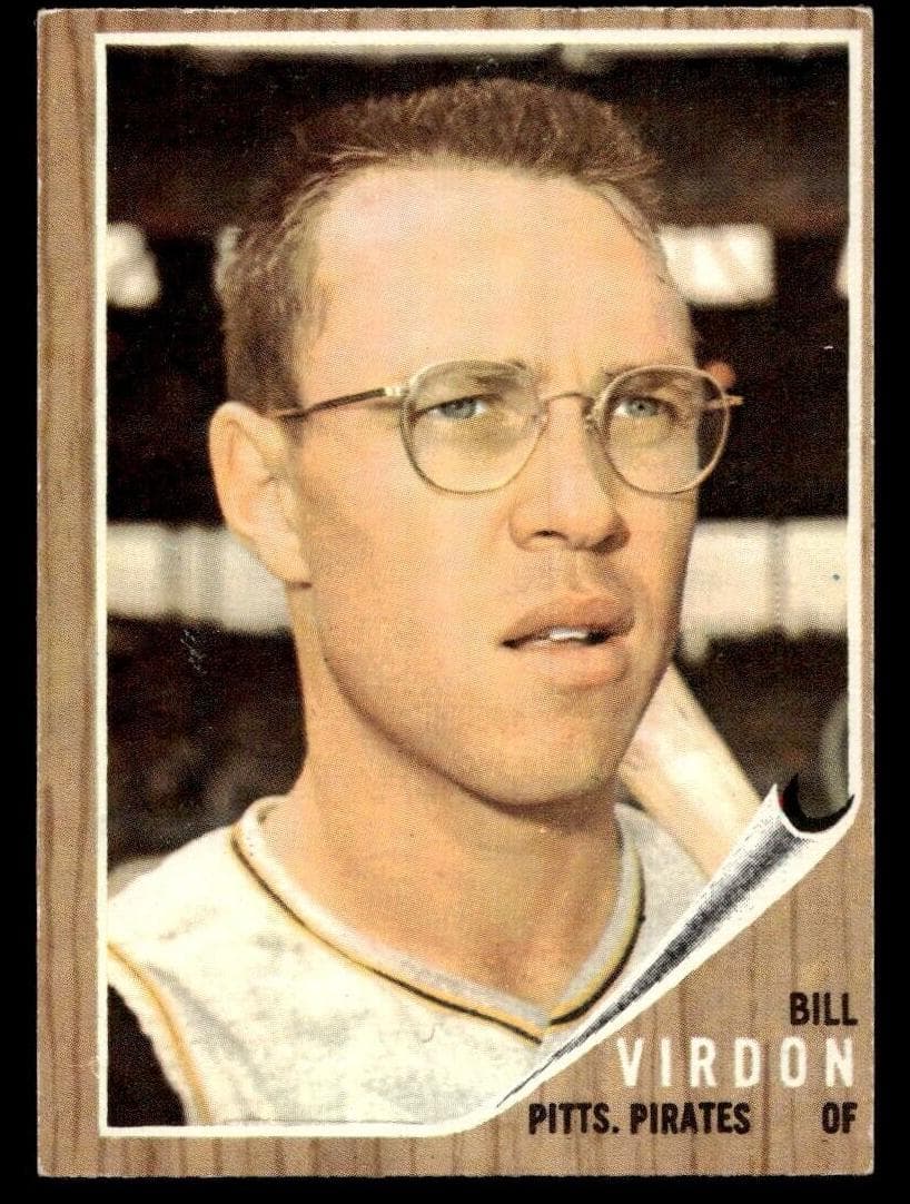 Bill Virdon 1962 topps Topps