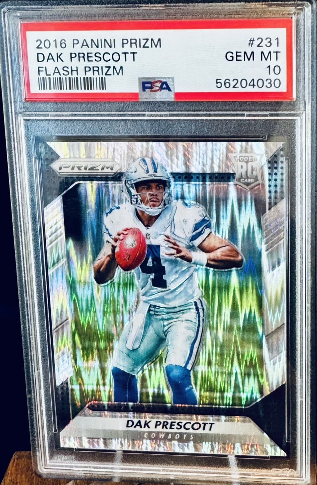 DAK PRESCOTT Flash GM COWBOYS 2016 Panini Prizm 2016 Panini Prizm