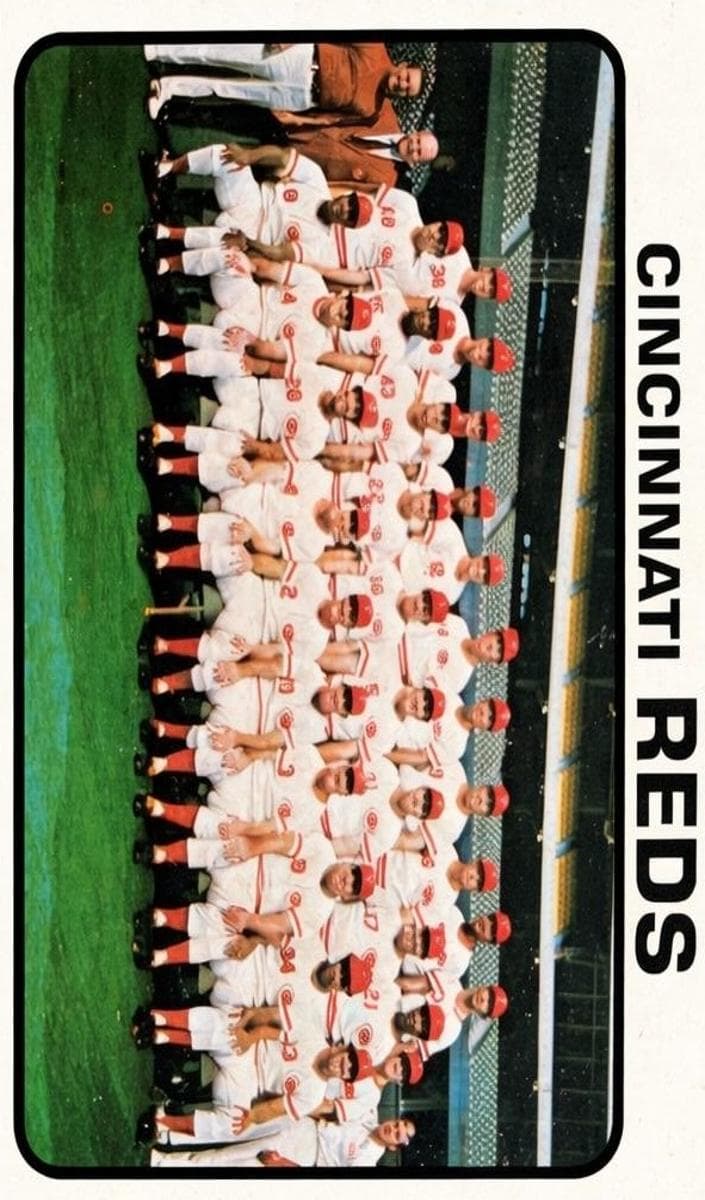 Cincinnati Reds 1973 topps Topps
