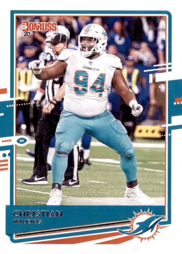 Christian Wilkins 2020 panini Panini Plates & Patches