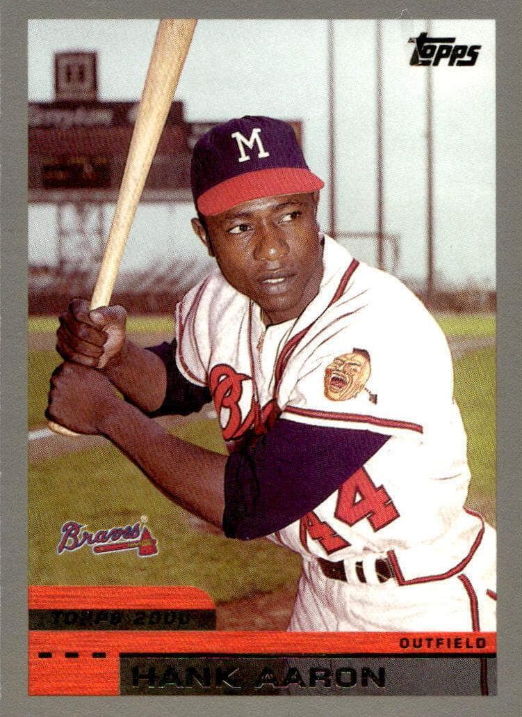 Hank Aaron 2000 topps