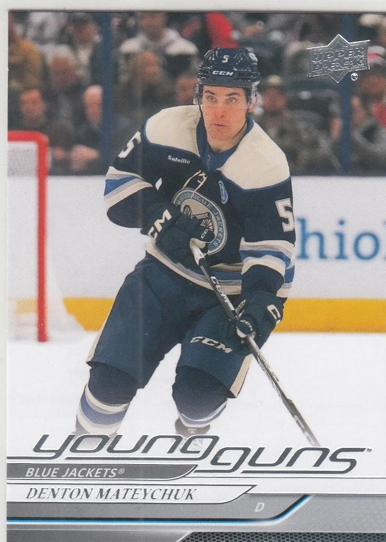 Denton Mateychuk trading card