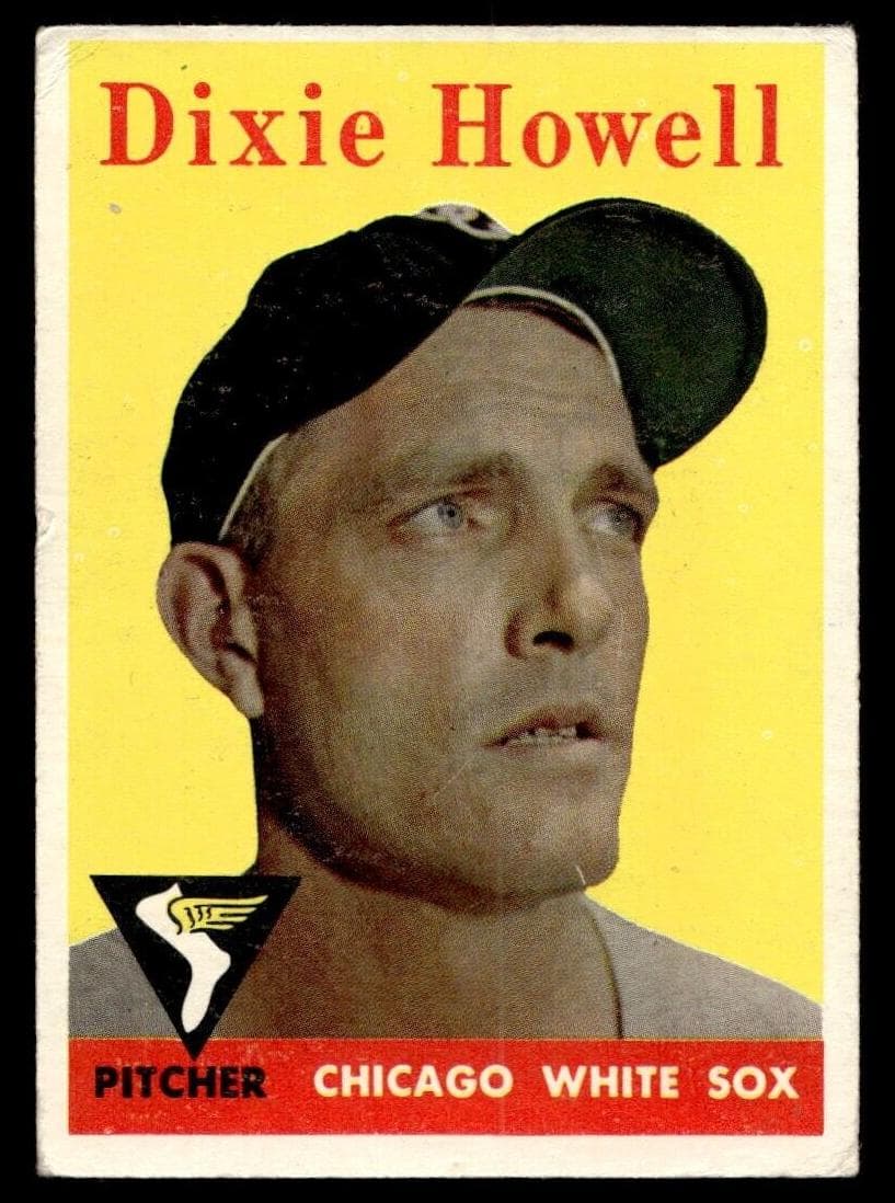 Dixie Howell 1958 topps Topps