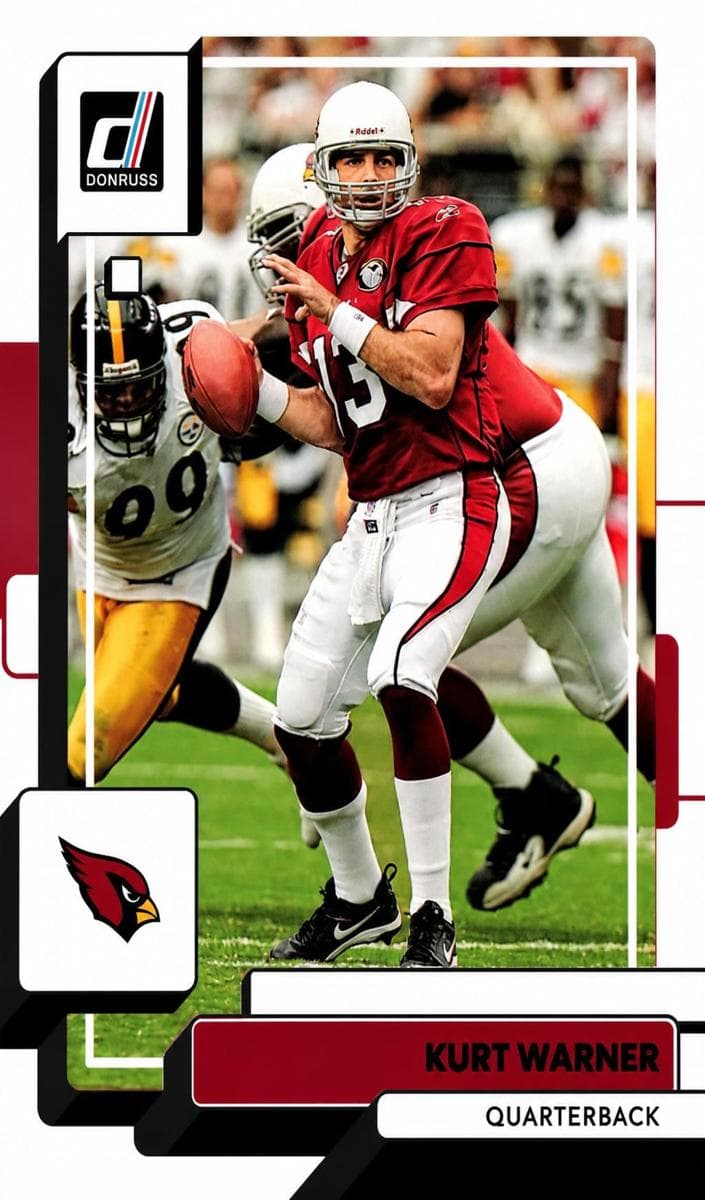 Kurt Warner 2022 panini Donruss