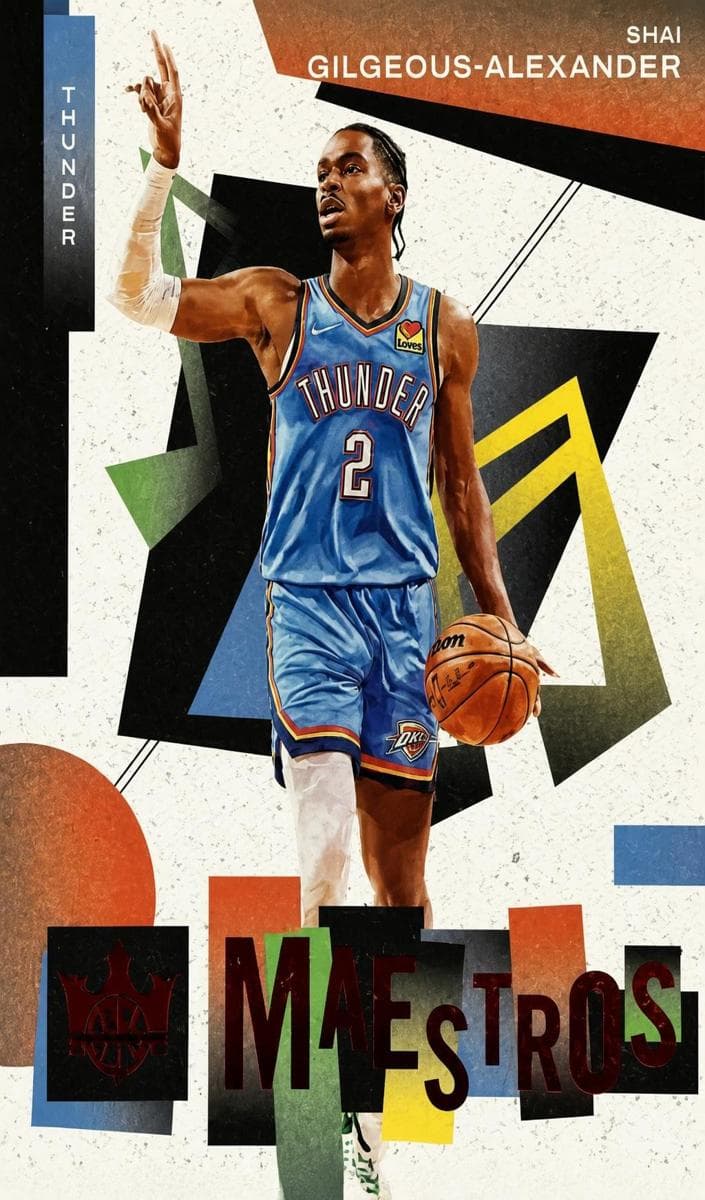 Shai Gilgeous-Alexander 2021 panini Panini Court Kings