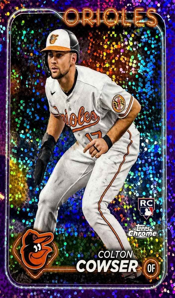 Colton Cowser trading card