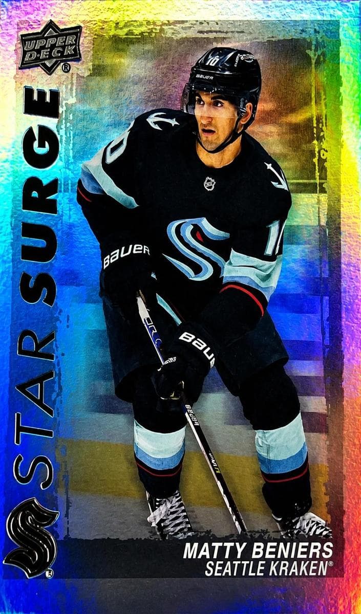 Matty Beniers 2023 upper-deck Upper Deck