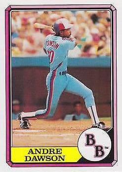 Andre Dawson #87BBA-AD