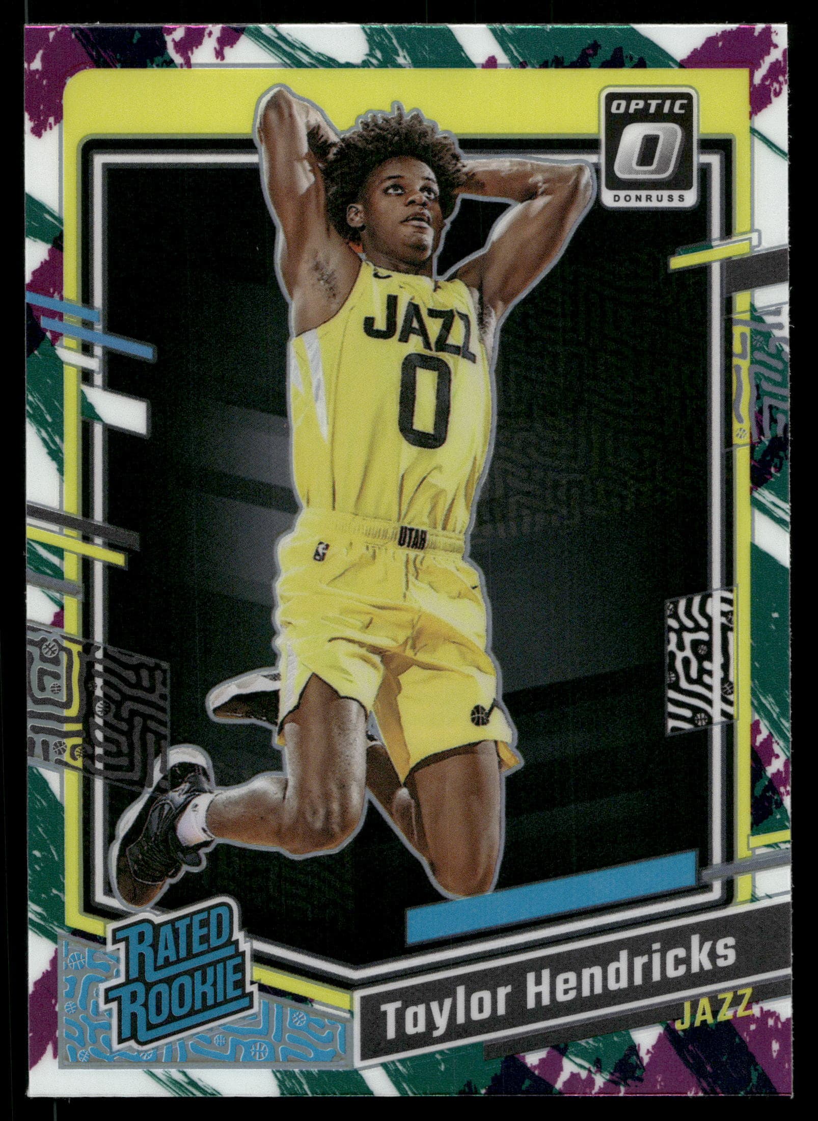 Taylor Hendricks 2023 panini Donruss Optic