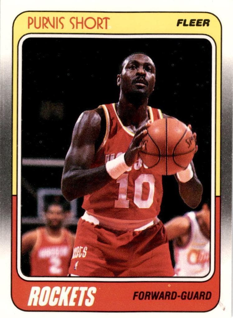 Purvis Short 1988 fleer