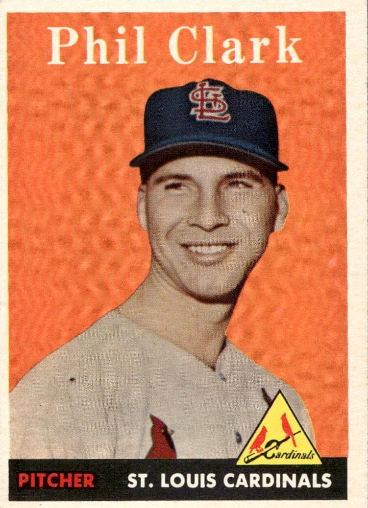Phil Clark 1958 topps Topps