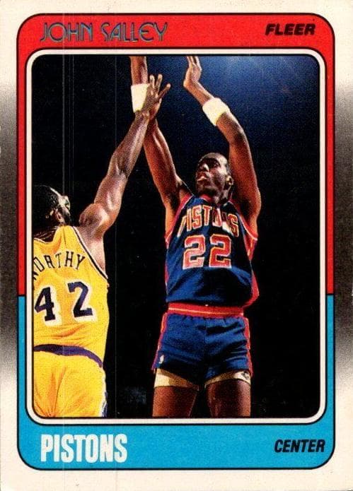 John Salley trading card