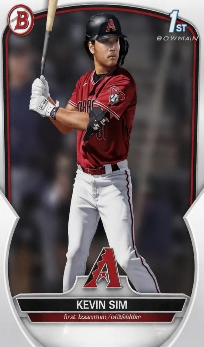 Kevin Sim 2023 bowman Bowman Draft