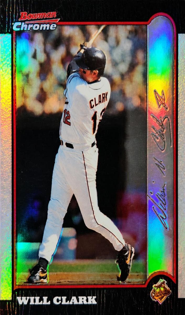 Will Clark 1999 bowman Bowman Chrome