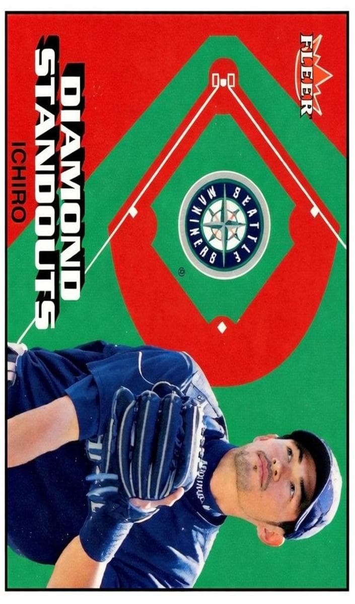 Ichiro 2002 fleer Fleer