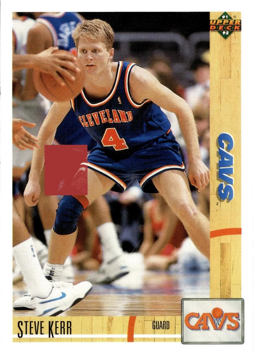 Steve Kerr 1991 upper-deck Upper Deck