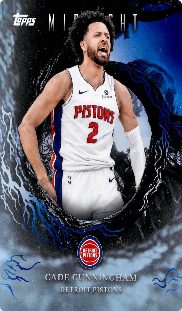 Cade Cunningham 2025 topps Topps Midnight