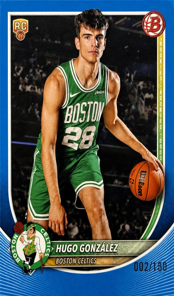 Hugo Gonzalez trading card