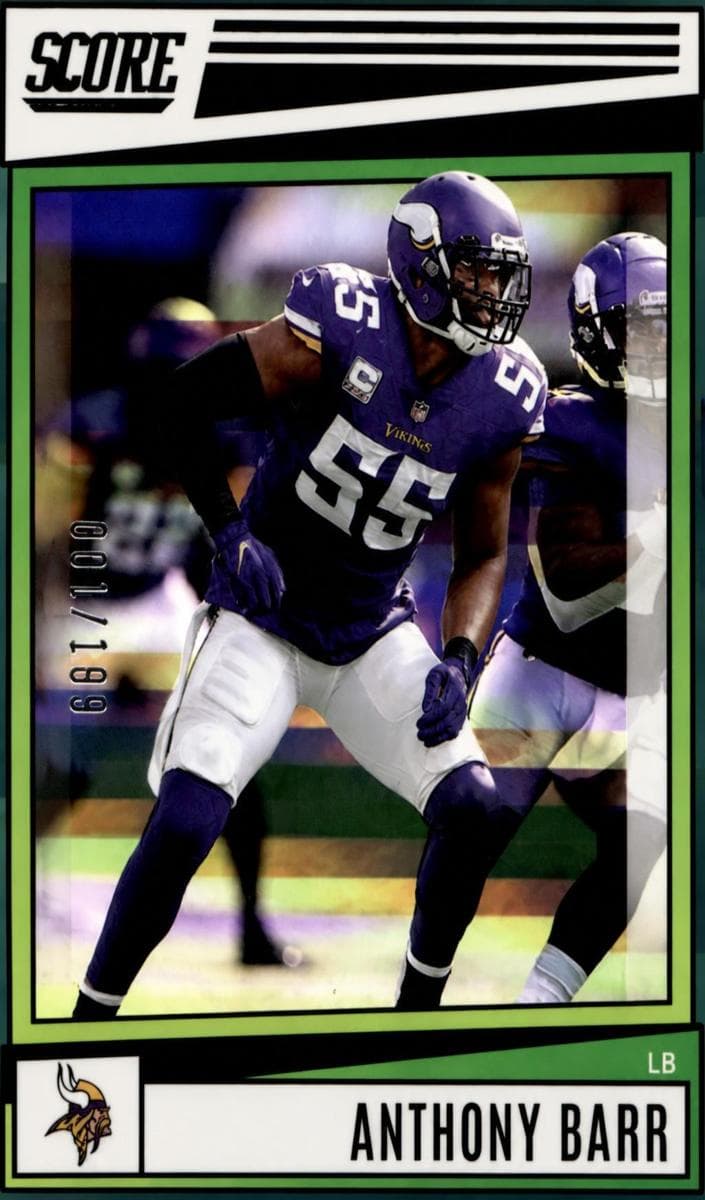 Anthony Barr trading card