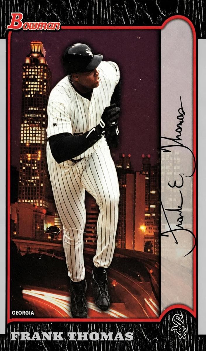 Frank Thomas 1999 bowman Bowman