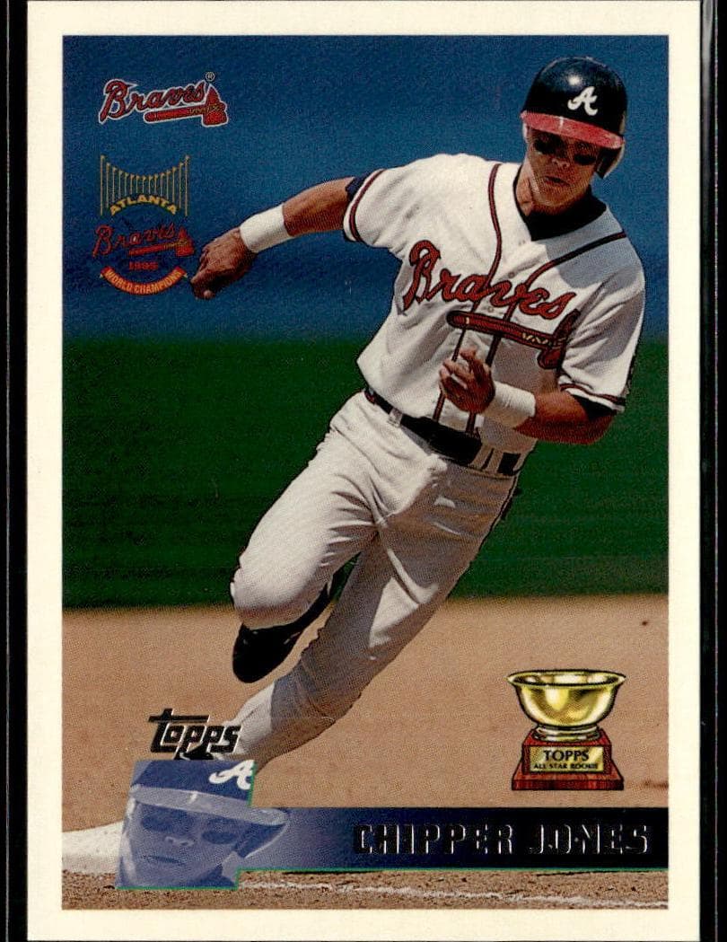 Chipper Jones 1996 topps Topps