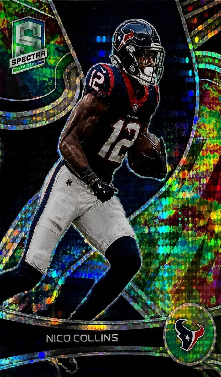 Nico Collins trading card