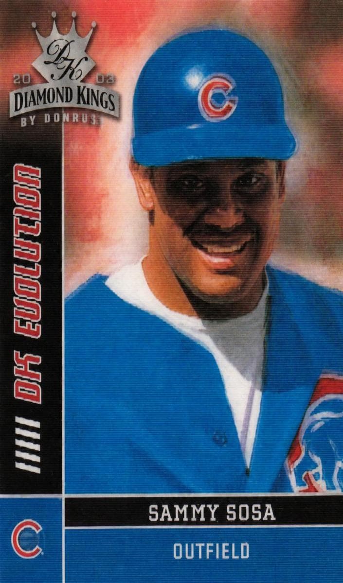 Sammy Sosa 2003 panini