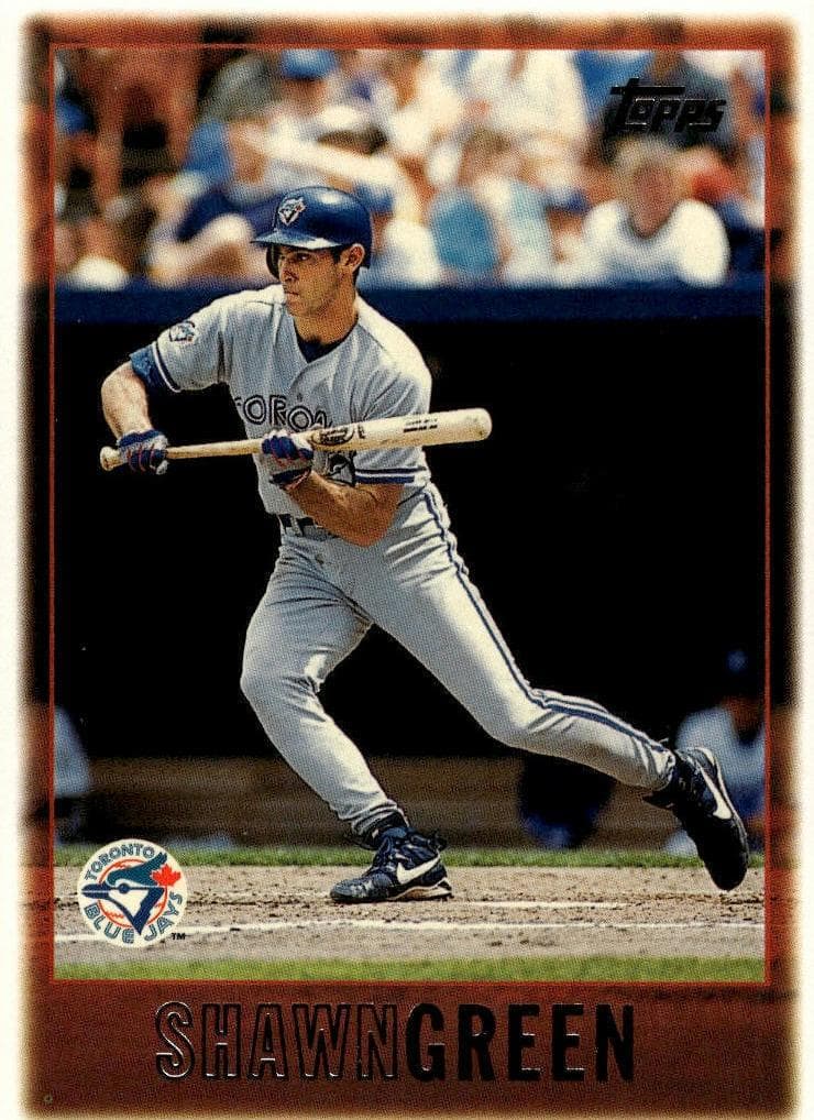 Shawn Green 1997 topps Topps