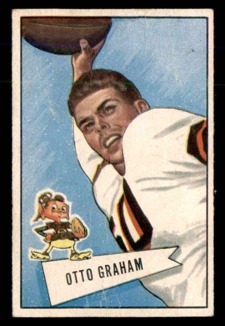 Otto Graham 1952 bowman Bowman Small
