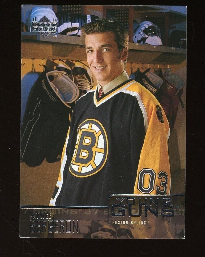 Patrice Bergeron 2003 upper-deck Upper Deck
