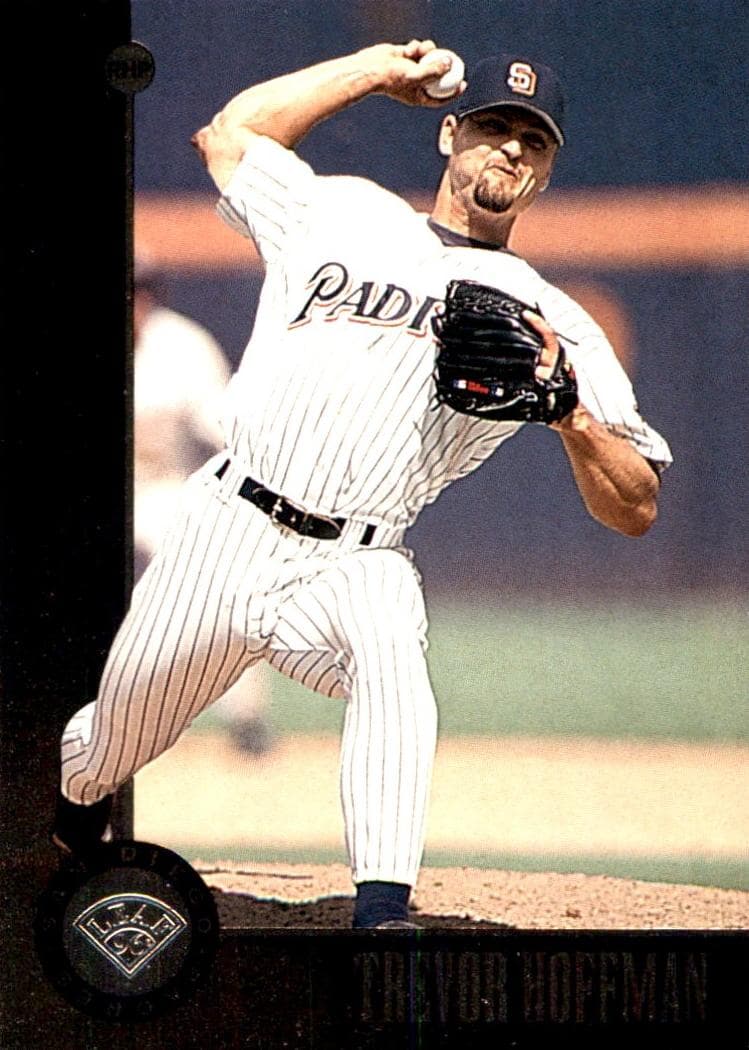 Trevor Hoffman 1996 leaf Leaf