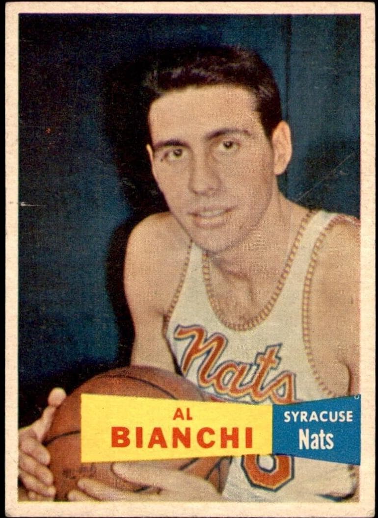Al Bianchi 1957 topps Topps