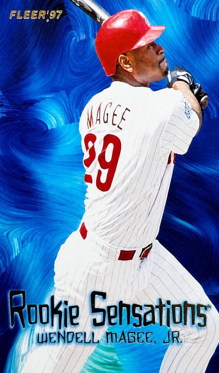 Wendell Magee, Jr. 1997 fleer Fleer