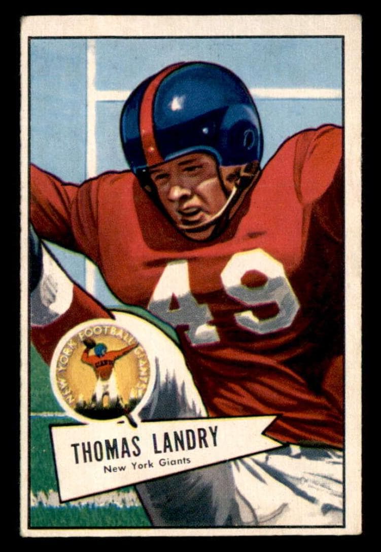 Thomas Landry 1952 bowman Bowman Small